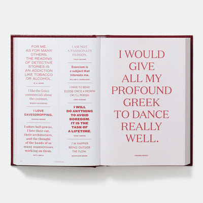 Every Day a Word Surprises Me & Other Quotes by Writers