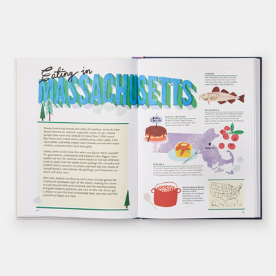 United Tastes of America: An Atlas of Food Facts & Recipes from Every State!