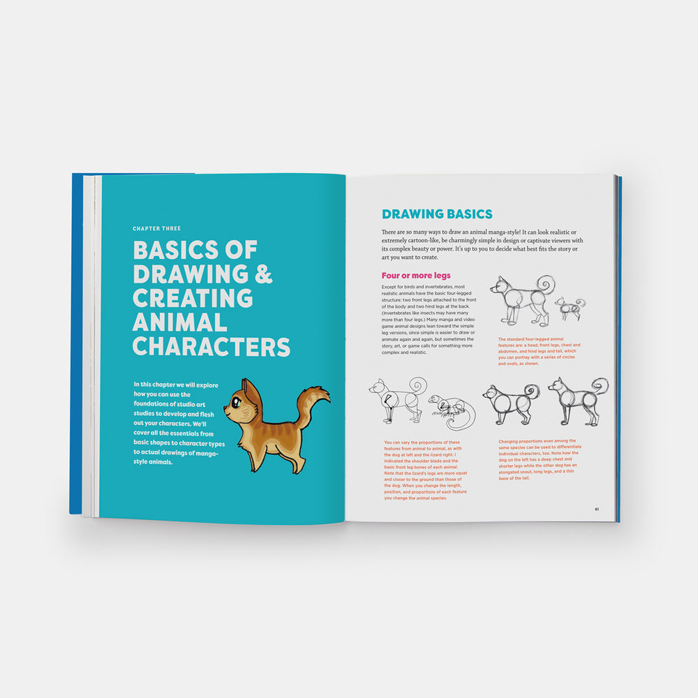 How to Draw Manga Animals: A Beginner's Guide to Creating Characters