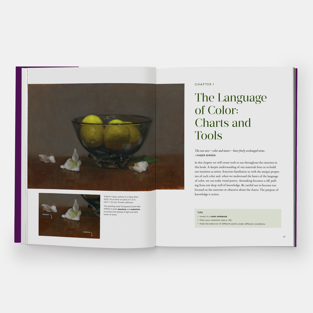 The Oil Painter’s Color Workbook: Essentials for Color Mixing, Pigments, Palettes, and Harmony