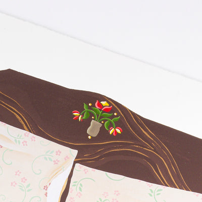 Self-Portrait with Hairbrush, Pen, Book, Leash, and Collar