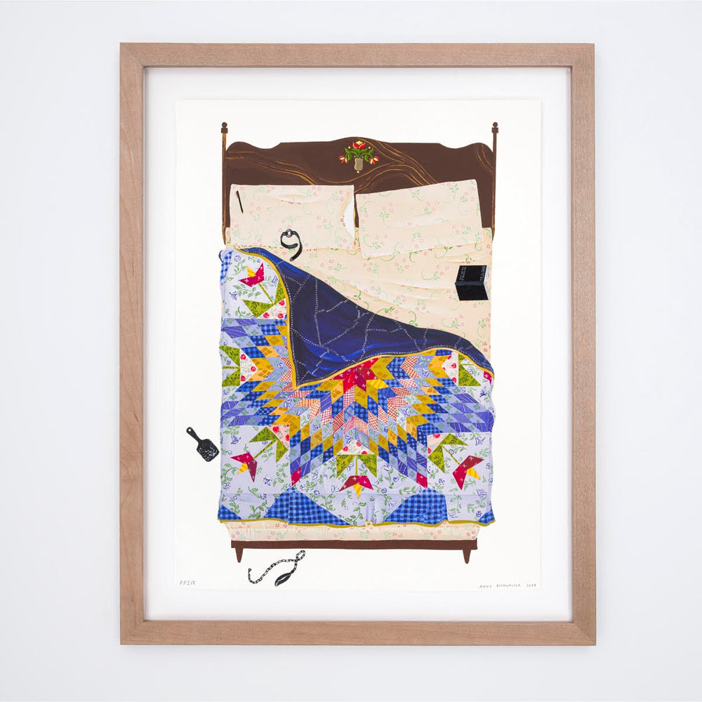 Self-Portrait with Hairbrush, Pen, Book, Leash, and Collar