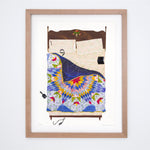 Self-Portrait with Hairbrush, Pen, Book, Leash, and Collar