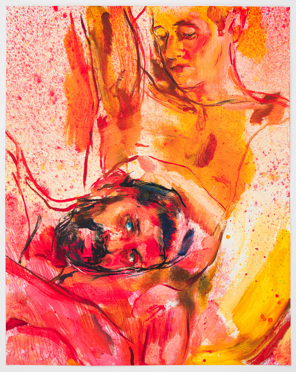 Oren and Bennet: Ed 27/30 (hand-painted)