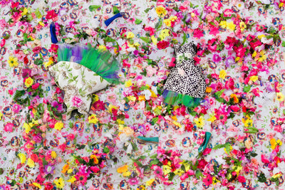 Untitled (Lily, carnation, and rose budz)