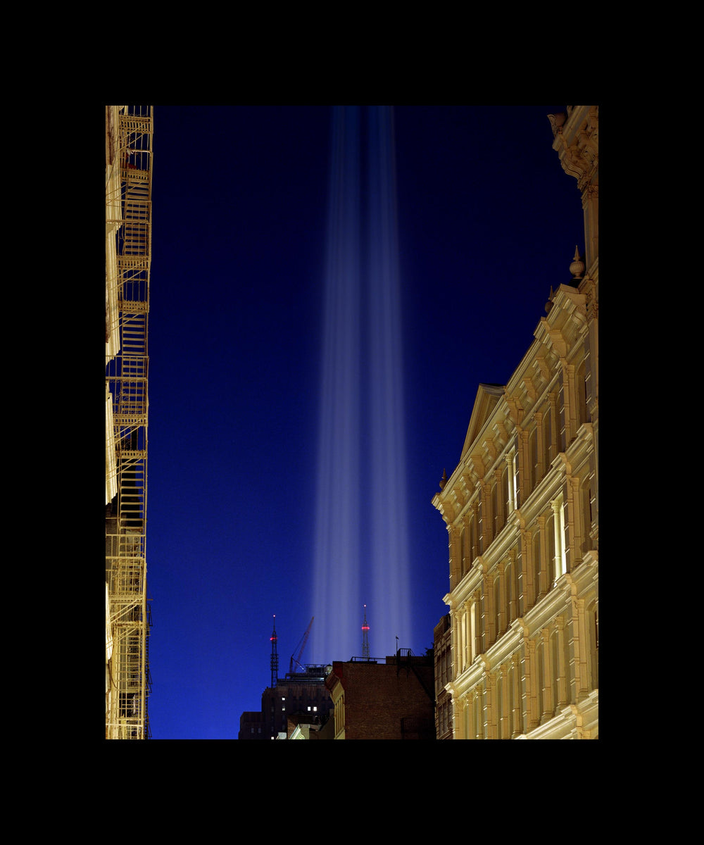 Tribute in Light Over SoHo