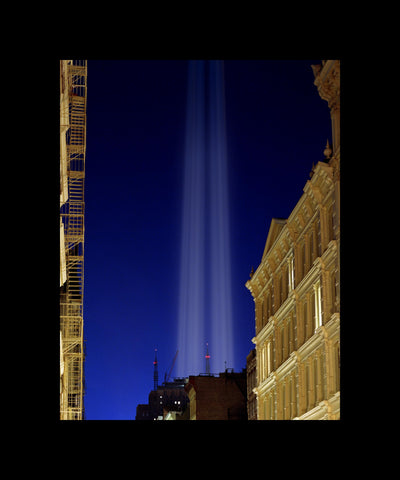 Tribute in Light Over SoHo