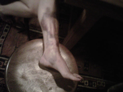 JESUS IN MY LEG!