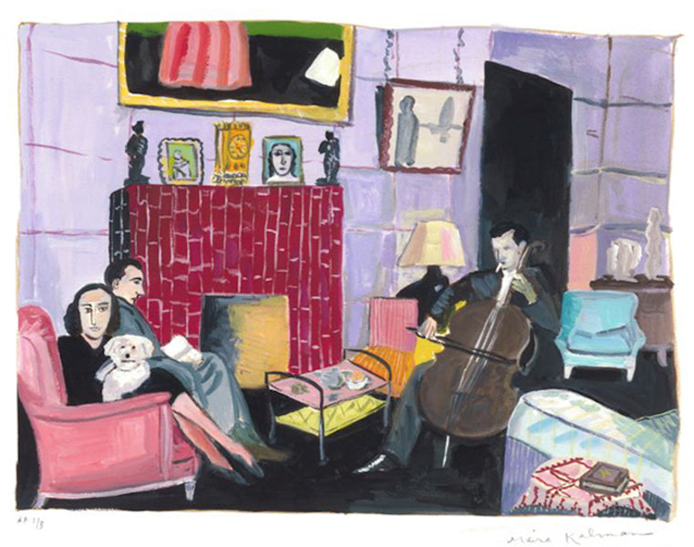 Marie-Laure de Noailles in Her Paris Salon