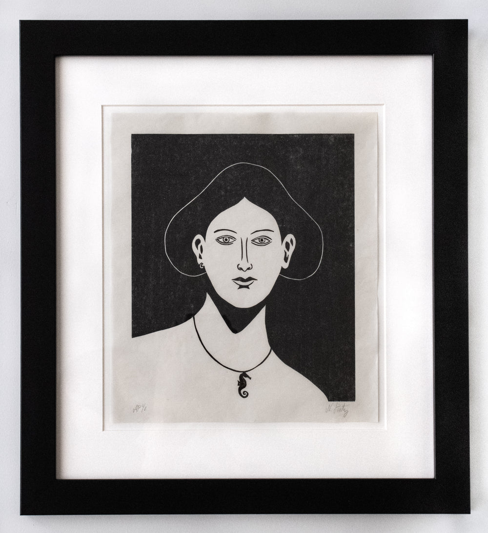 Portrait of a Seahorse Necklace