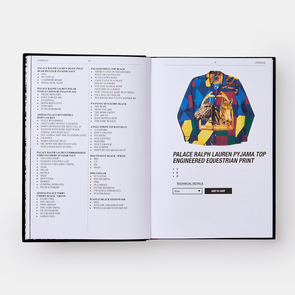 Palace Product Descriptions: The Selected Archive