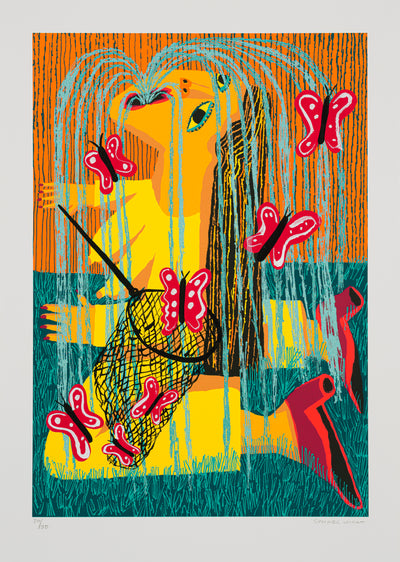 Watering Weeds: Butterfly Net