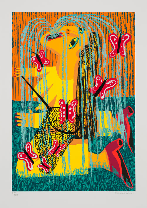 Watering Weeds: Butterfly Net