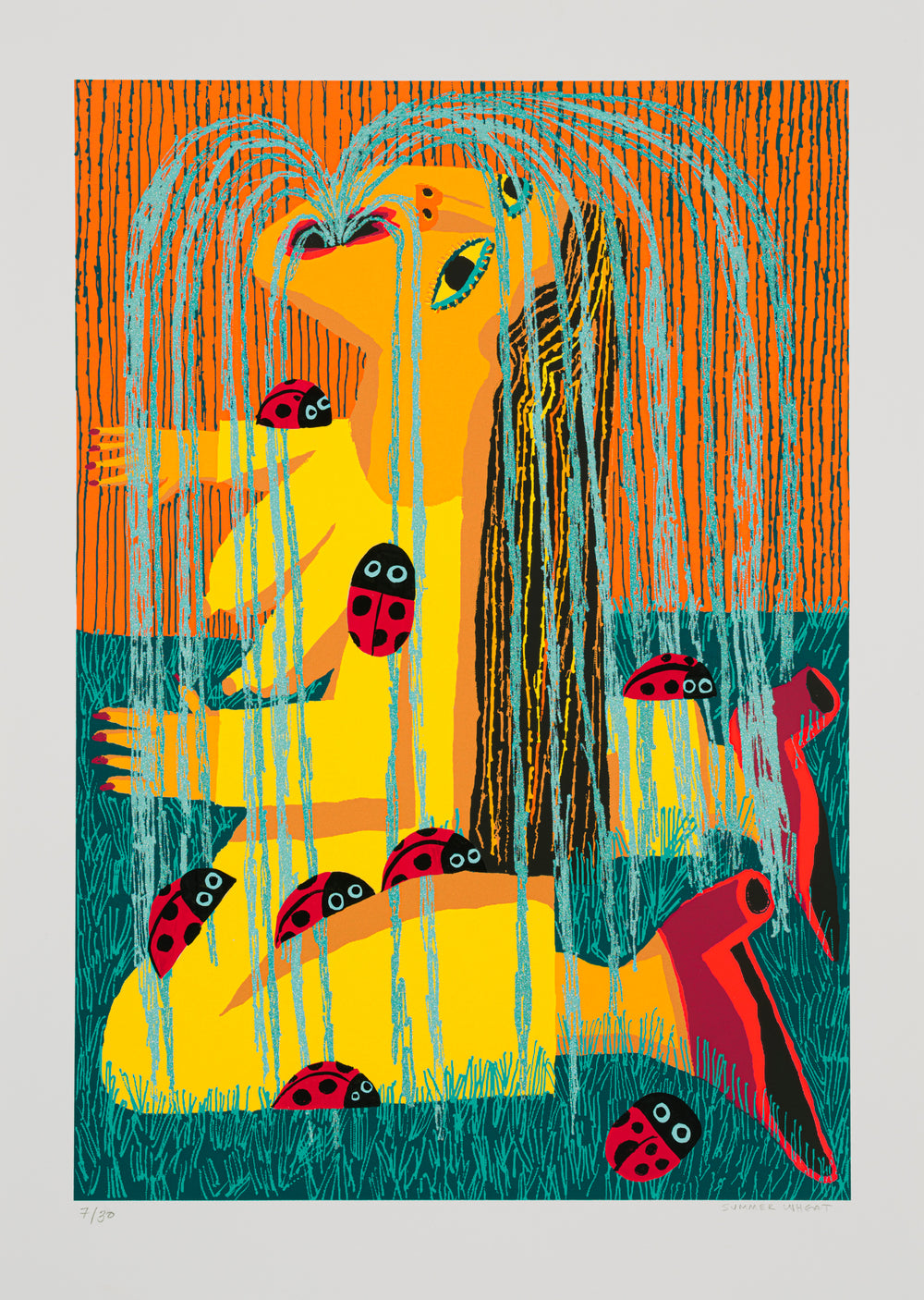 Watering Weeds: Ladybugs