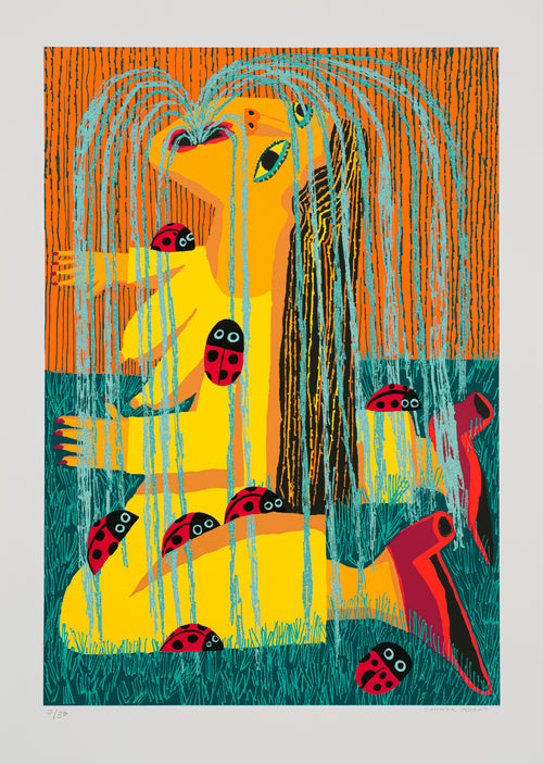 Watering Weeds: Ladybugs