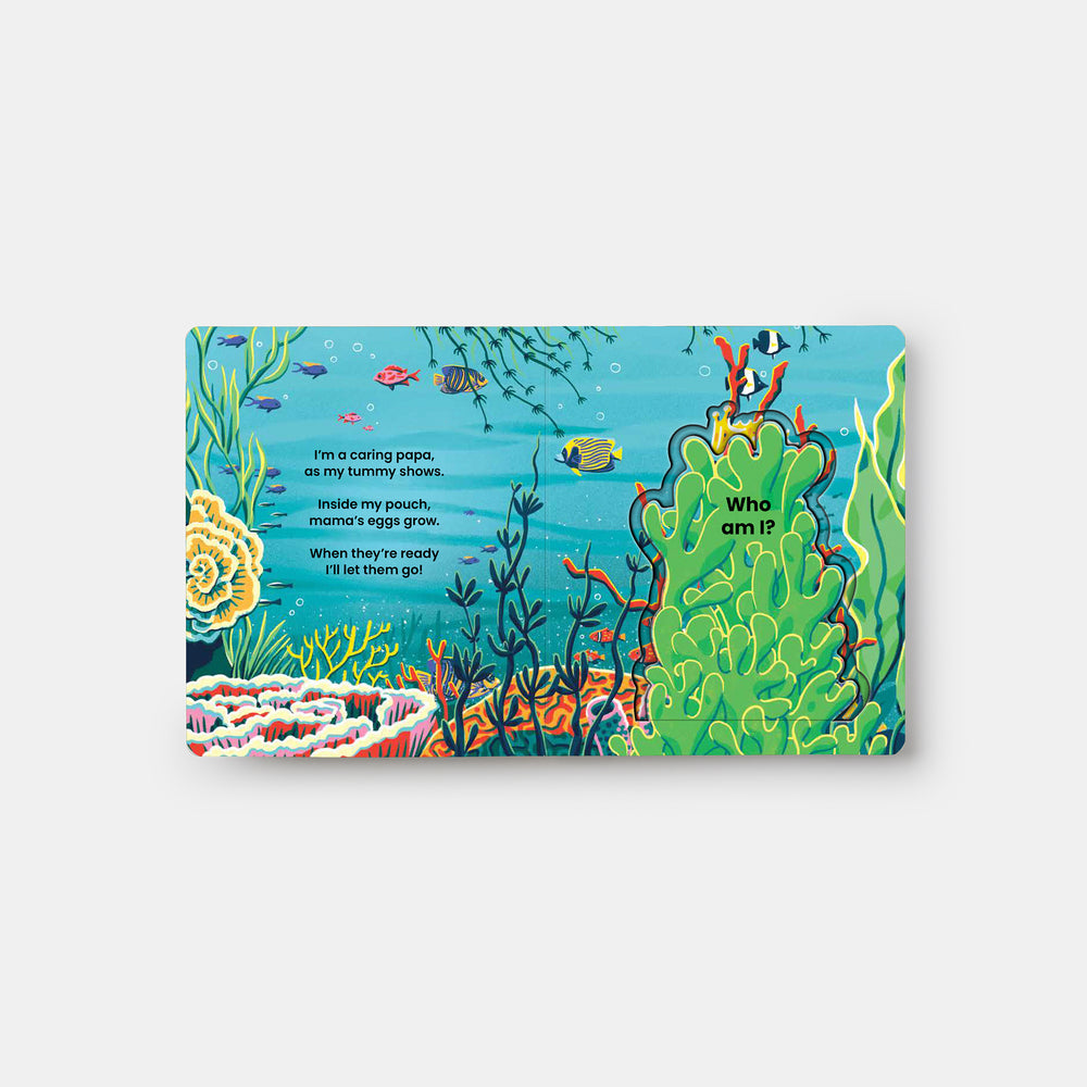 WHO'S HIDING? Under the Sea: A Lift-the-Flap Book