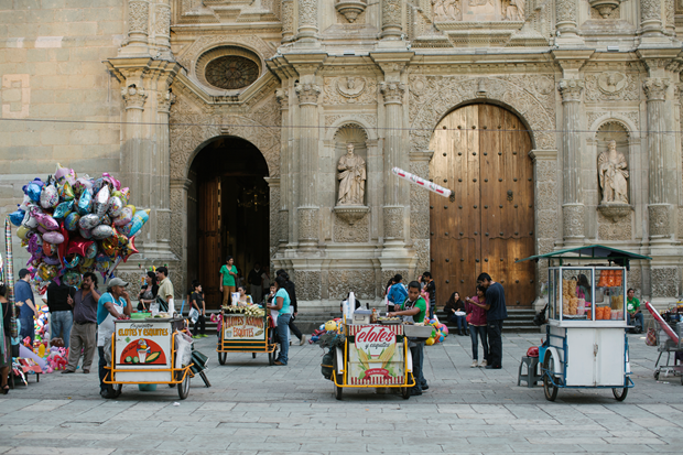 Street vendors in Mexico City. Photo by Araceli Paz. From Enrique Olvera’s Mexico From the Inside Out
