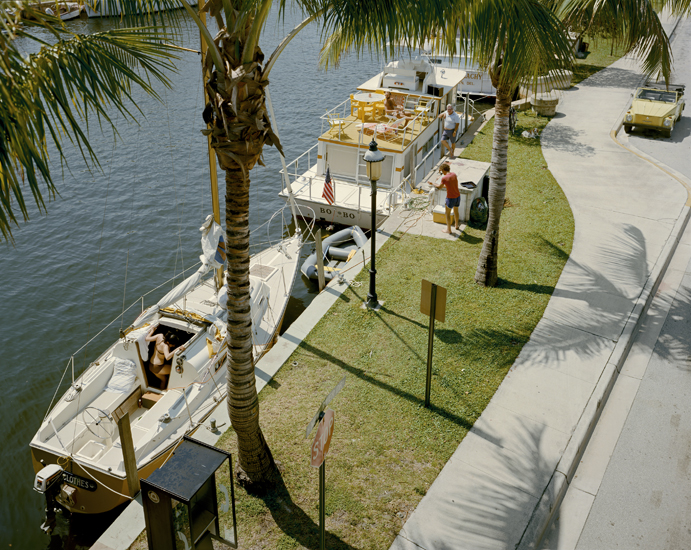 Stephen Shore, Boca Bayou (4 January, 1974), Boca Raton, Florida, USA