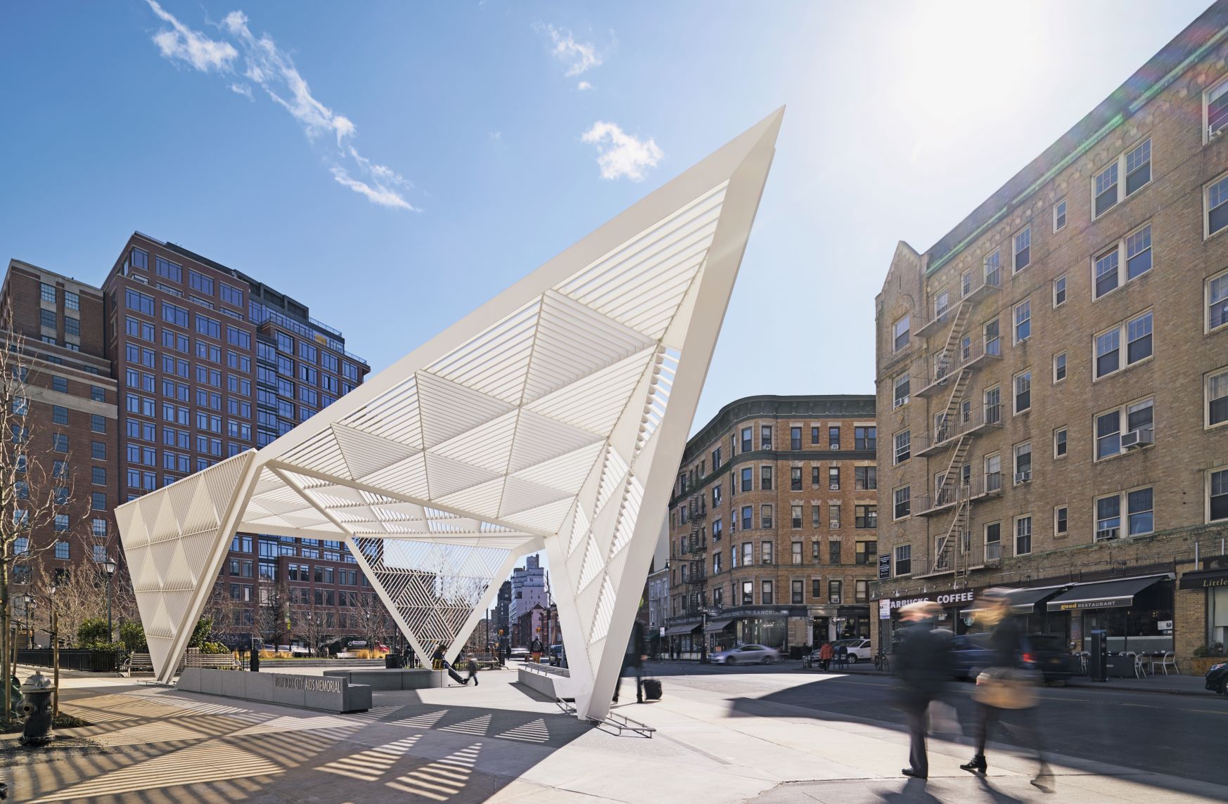 New York City AIDS Memorial, New York City, New York, USA. Studio AI Architects (2016). Photograph by Edward Caruso
