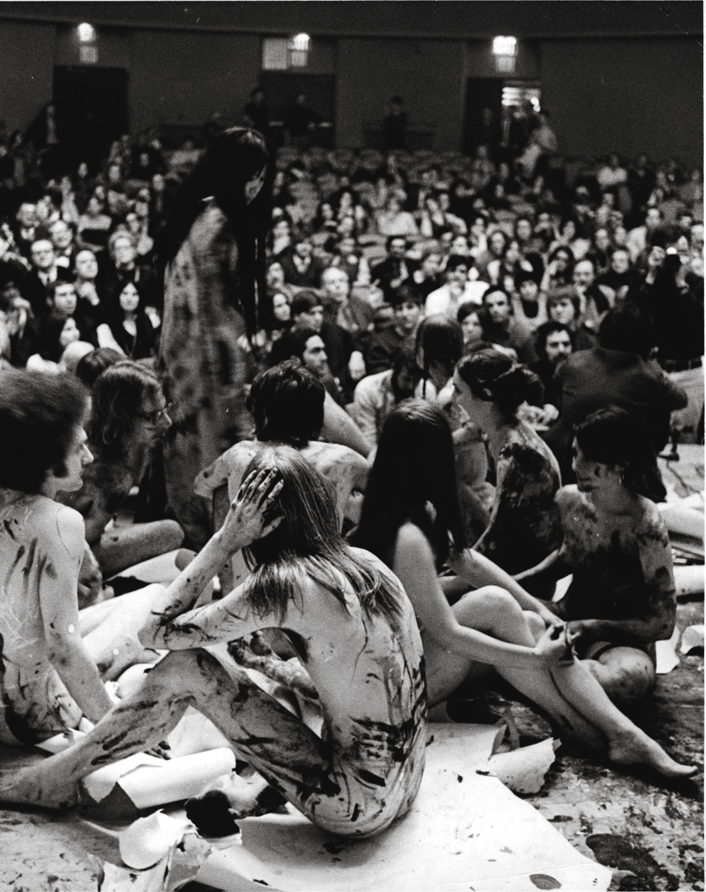 Yayoi Kusama, Happening, 1970, performance, New School For Social Research, New York. Artwork © Yayoi Kusama