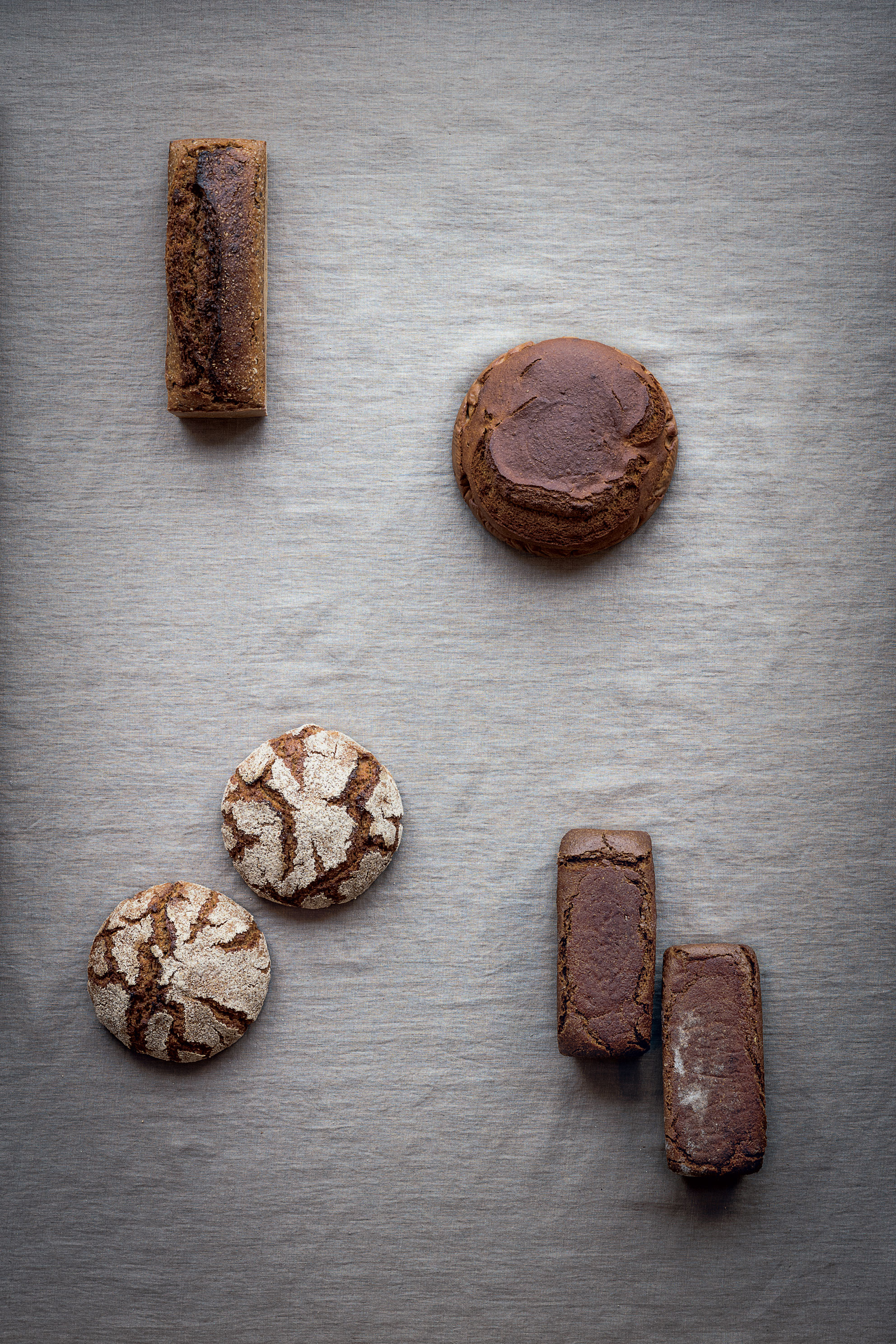 Nordic rye breads, from The Nordic Baking Book
