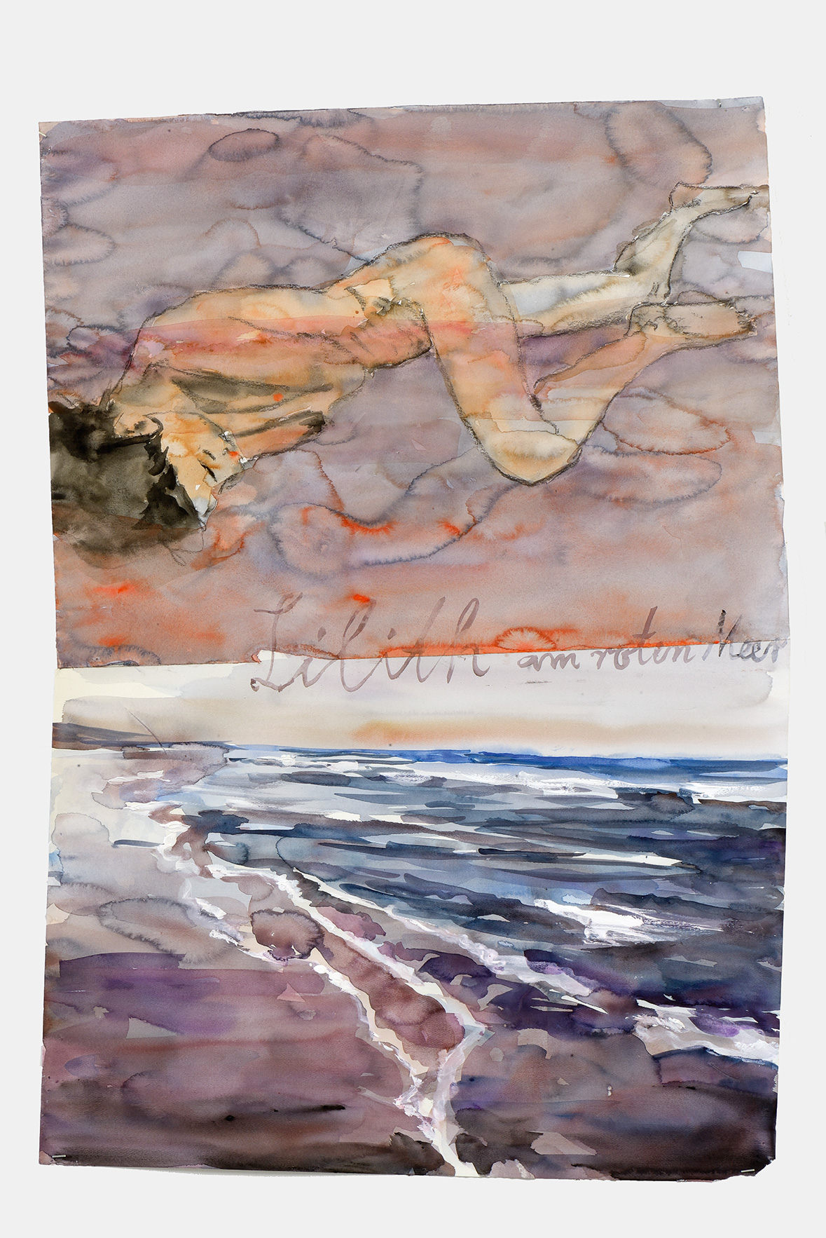 Lilith am Roten Meer (2012) by Anselm Kiefer. As reproduced in The Art of the Erotic