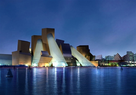 The Guggenheim Abu Dhabi, by Frank Gerhy