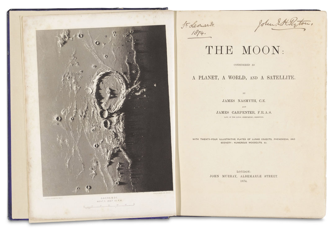 James Nasmyth and James Carpenter, The Moon, John Murray, London, 1874. Image courtesy of Rijksmuseum, Amsterdam. As reproduced in Sun and Moon