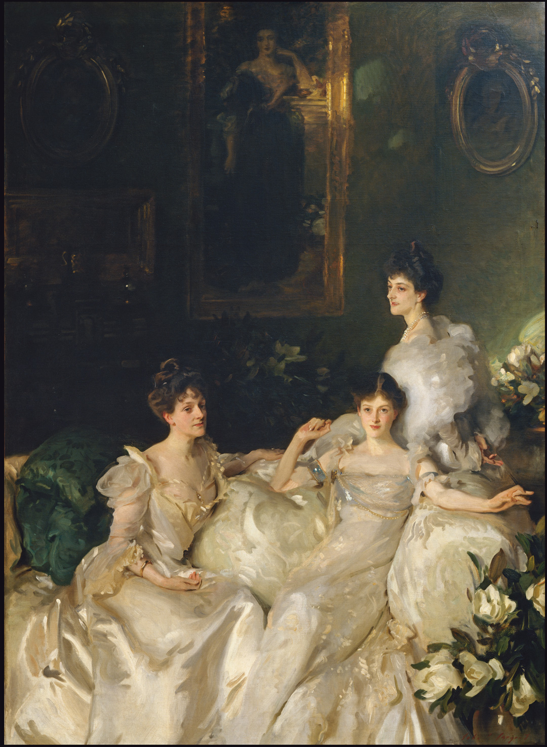 The Wyndham Sisters (1899) by John Singer Sargent, as featured in The Artist Project