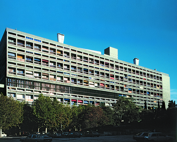 Le Corbusier and ATBAT, Unité d’Habitation, Marseille, France, 1947–53
