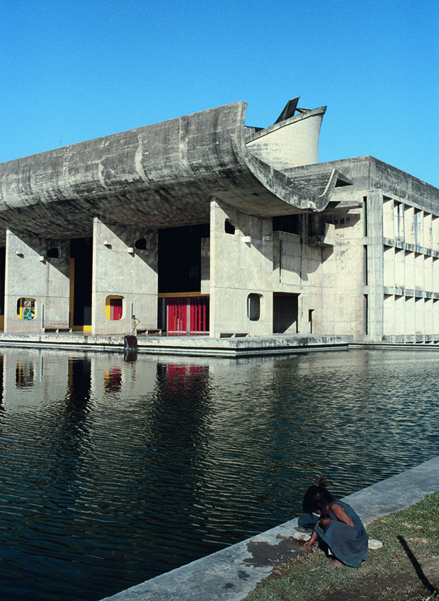 Le Corbusier, atelier and Pierre Jeanneret, Chandigarh, India, 1951–65, the Parliament Building