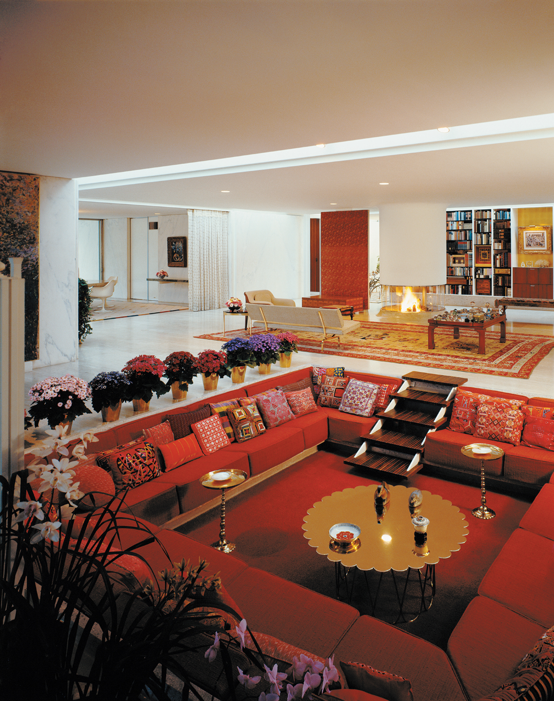 The Miller House, 1953-7 by Eero Saarinen. As reproduced in our Eero Saarinen book