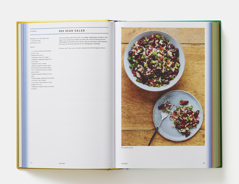 A spread from Vegan: The Cookbook