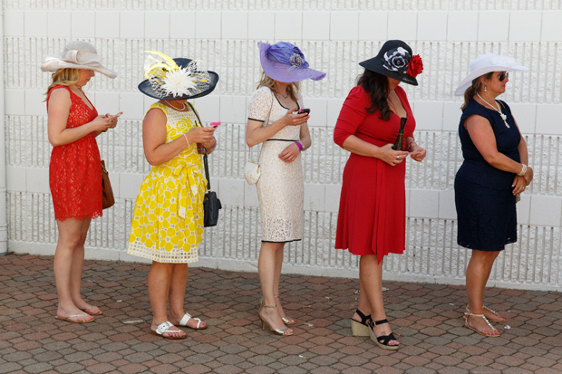 Martin Parr: Kentucky Derby, Louisville, USA, 2015, a limited photo print, which forms part of our Only Human Collector's Edition