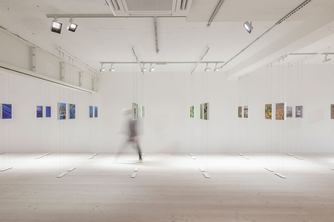 Installation view of John Pawson's Spectrum exhibition. Photo by Max Gleeson