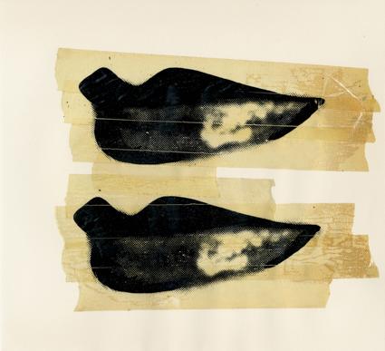 An image from Andy Warhol – Lips (c.1975), courtesy of Danziger Gallery