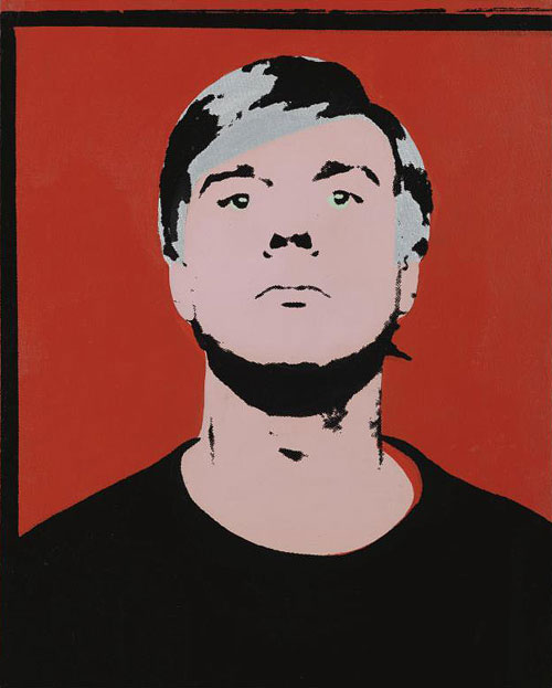 Andy Warhol self-portrait 1964