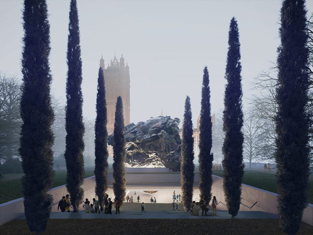Anish Kapoor and Zaha Hadid Architects' submission for the UK Holocaust Memorial