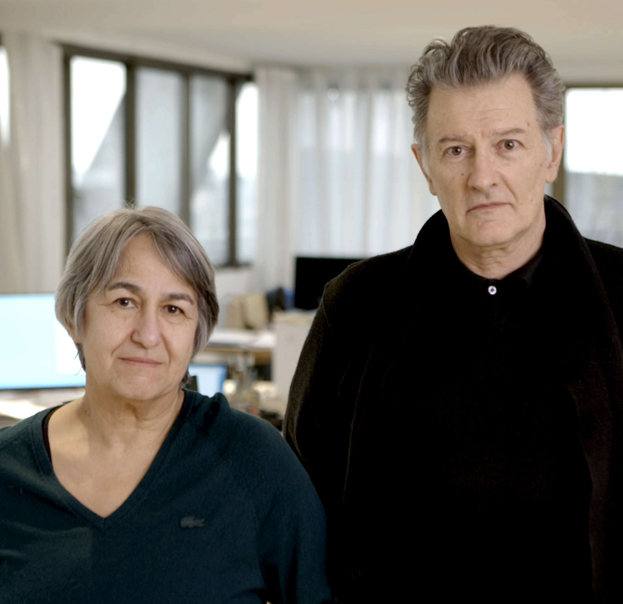 Anne Lacaton and Jean-Philippe Vassal, photo courtesy of Laurent Chalet and the Pritzker Prize