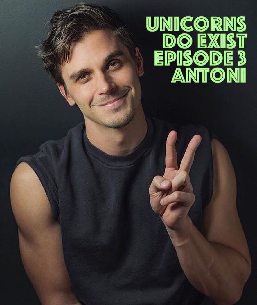 Antoni, as he appears on the image for Putnam & Putnam's latest podcast episode