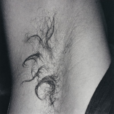 An armpit, shot at the Chemistry Club, 1992. From Chemistry Squares by Wolfgang Tillmans