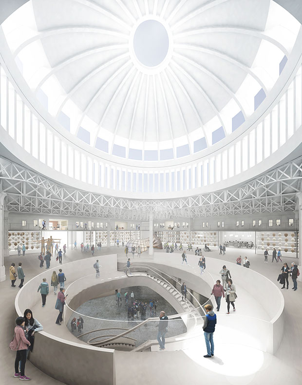 Renderings of the new Museum of London by Stanton Williams and Asif Khan. Image courtesy of Stanton Williams and Asif Khan