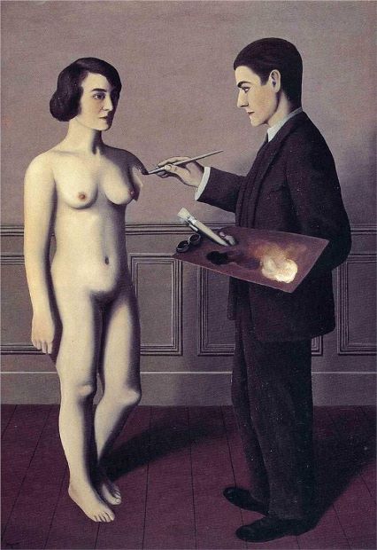 Attempting The Impossible (1928) by René Magritte