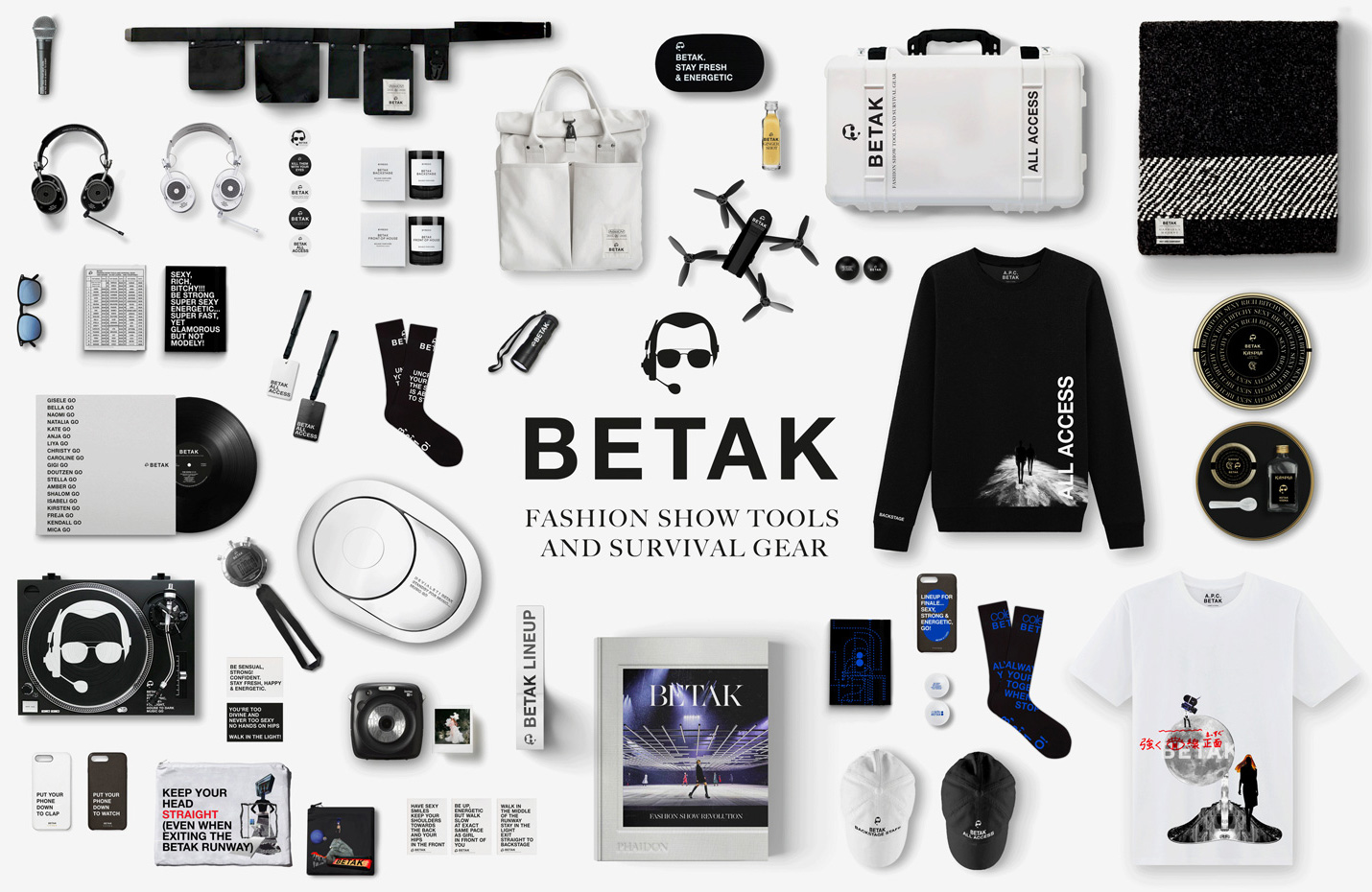 Colette's new Betak collection. Image courtesy of Colette