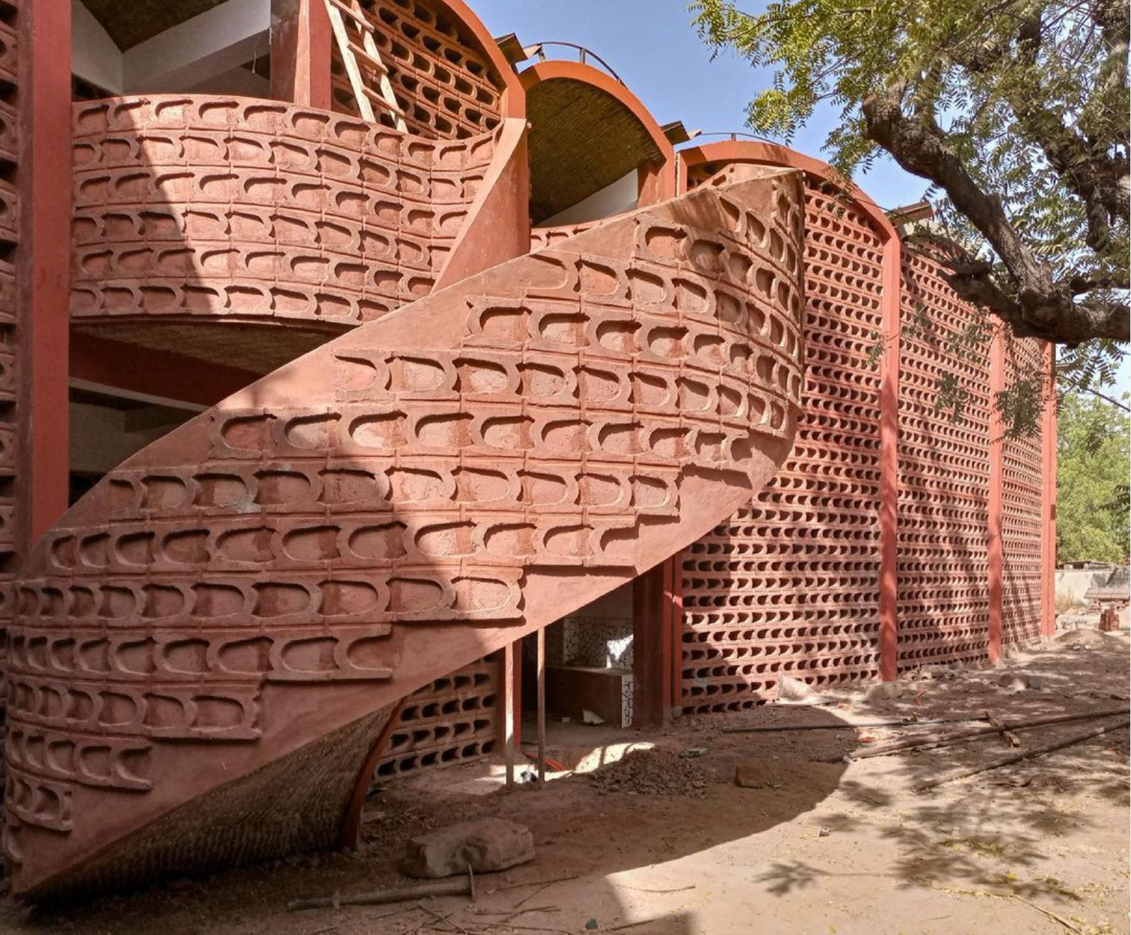 The Tambacounda Hospital Paediatric and Maternity Clinic, Senegal by Manuel Herz. All images courtesy of the architect