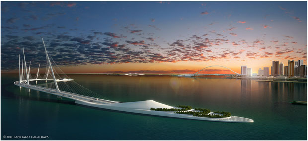 Doha Bay Sharq Crossing - Santiago Calatrava