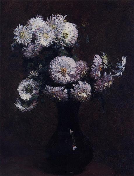 Henri Fantin-Latour, Chrysanthemums, 1871