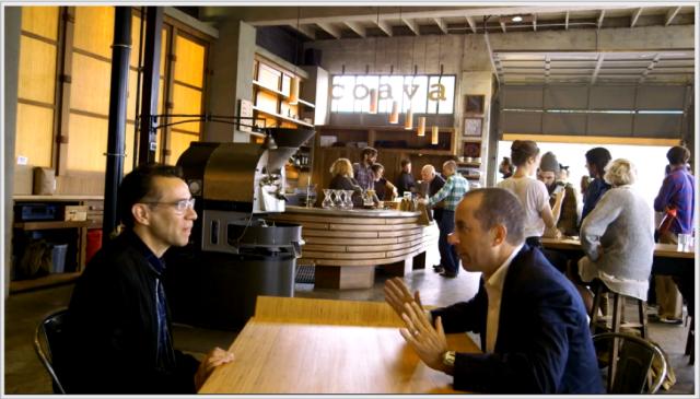 Jerry and Aaron Ultimo at Coava coffee