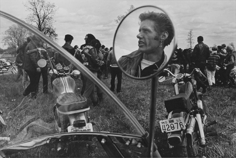 Cal, Elkhorn, Wisconsin, c. 1965-66 from The Bikeriders by Danny Lyon