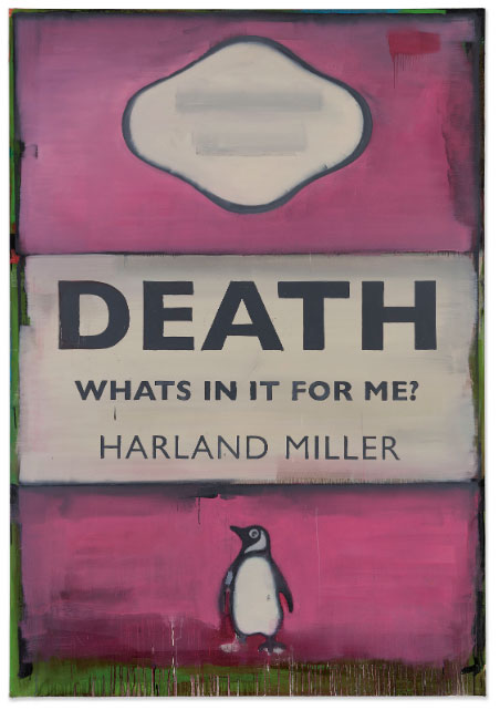 Death, What’s In It For Me? (2007) by Harland Miller